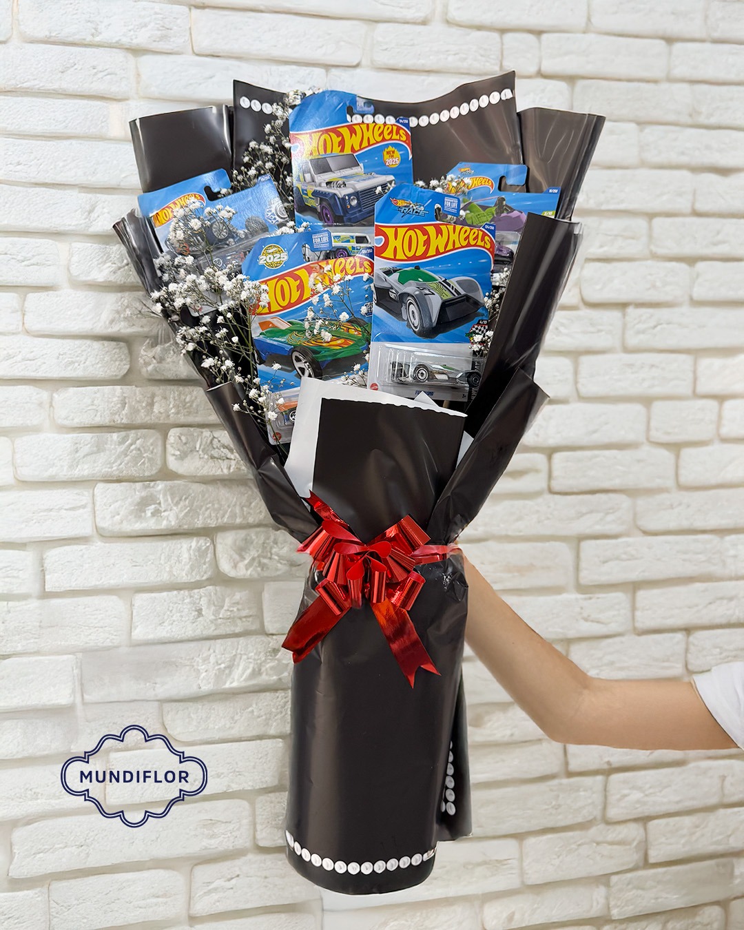 Ramo de flores blancas